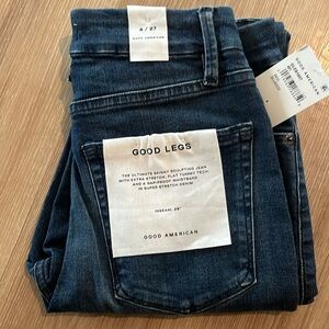 NWT Good American Good Legs skinny Jeans size 4 / 27